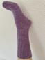 Preview: Baby Alpaka Wollsocke - Lila