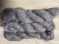 Preview: Alpaka Wolle - mittelgrau mit Sariseide