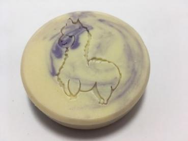 Alpaka Keratin Seife - Lavendel