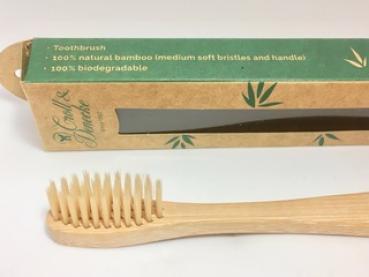Zahnbürste aus Bambus - Mittelweich
