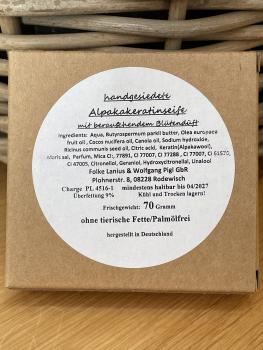 Preview: Alpaka Keratin Seife - Sommerweide