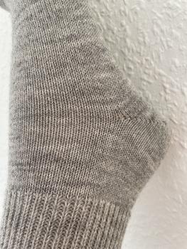 Preview: Baby Alpaka Wollsocke - Hellgrau