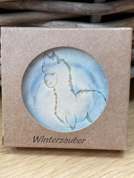 Alpaka Keratin Seife - Winterzauber.