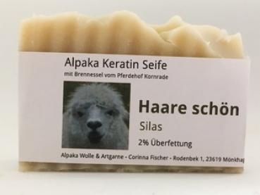 Alpaka Keratin Haarseife - Haare schön Silas