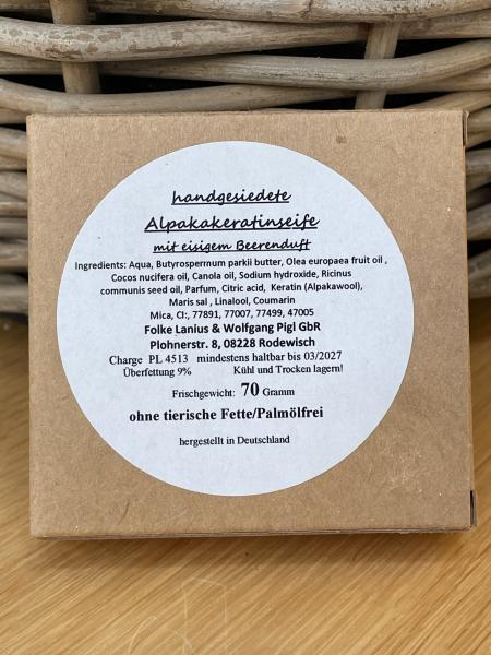 Alpaka Keratin Seife - Magic Moment