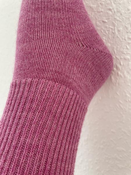 Baby Alpaka Wollsocke - Pink