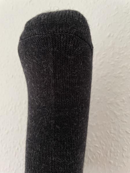 Baby Alpaka Wollsocke - Dunkelgrau